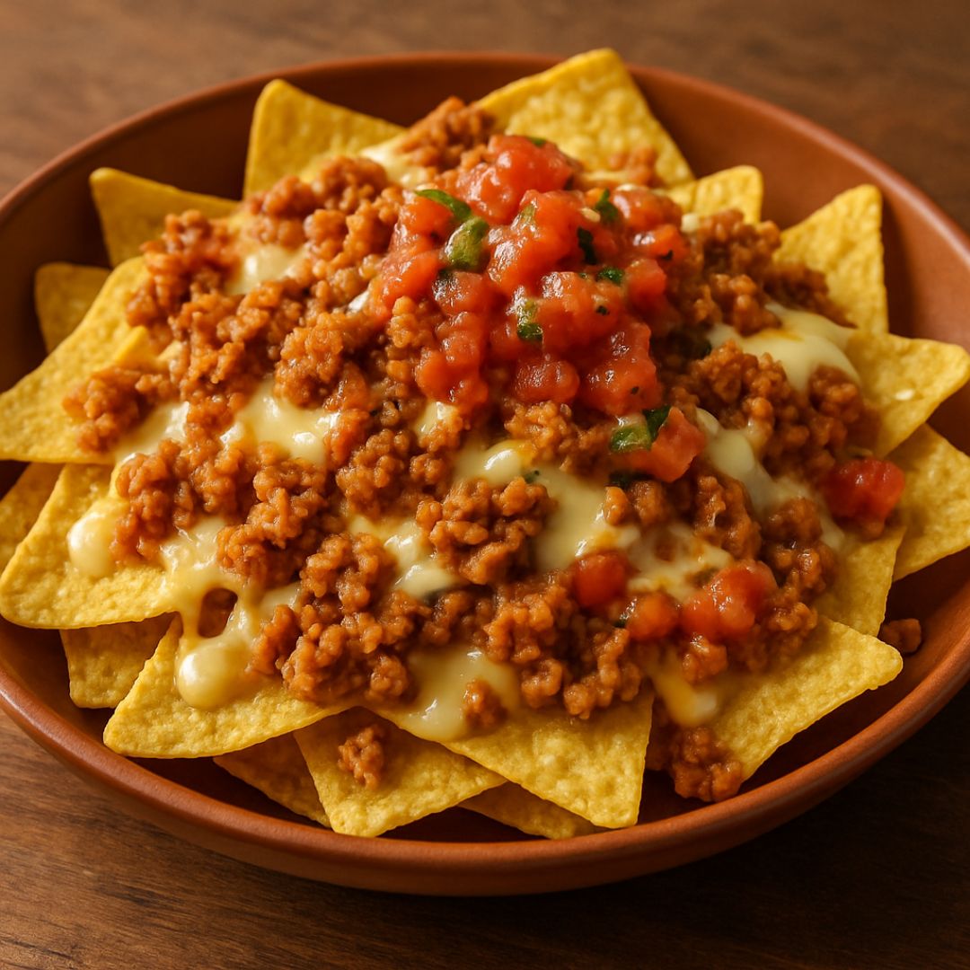 Chilli Sausage Nachos