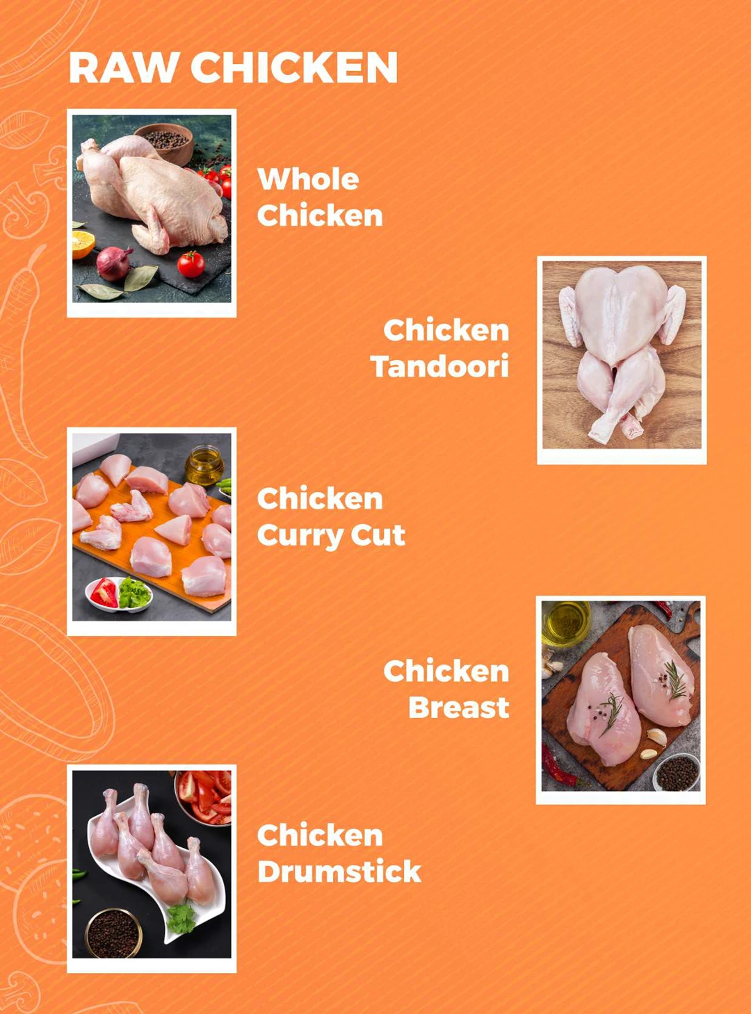 Raw Chicken