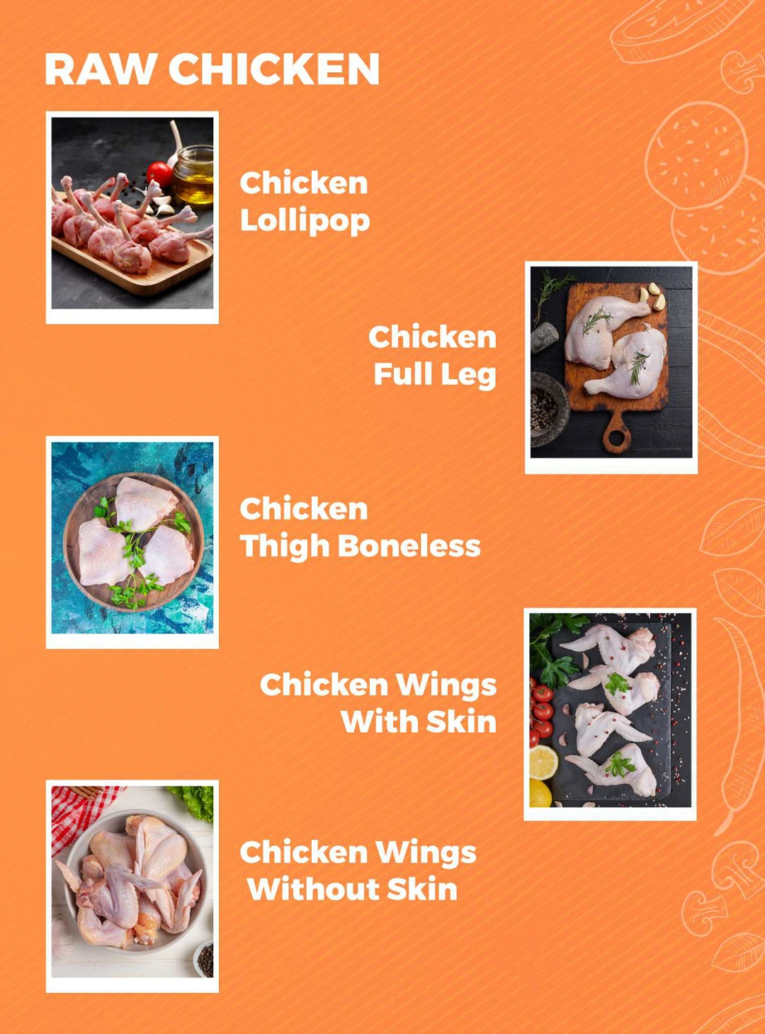 Raw Chicken